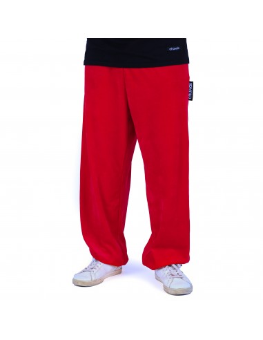 Pants "Velour Pants Red"