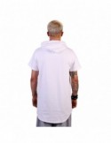 Shirts "Short Sleeve Hoodie Pure White"
