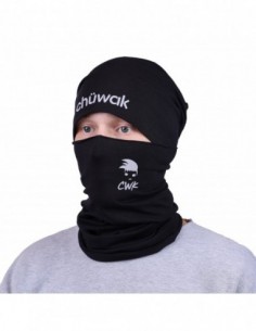 Chuwak Mask/NeckWarmer Black Punk