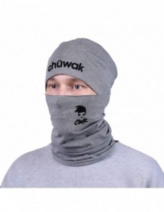 Chuwak Mask/NeckWarmer Grey Punk