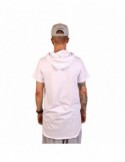Shirts "Short Sleeve Hoodie Pure White Techno"