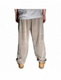 Pants "Velour Pants Taupe Grey"